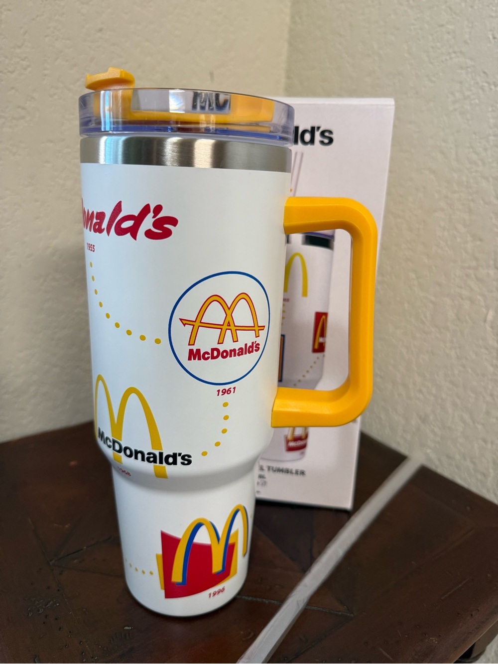 McDonald’s 40oz stainless steel tumbler | Fast Food “Iconic” Tumbler RARE - Picture 2 of 5